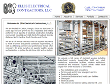 Tablet Screenshot of elliselectricalllc.com